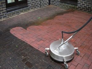 Patio cleaning service